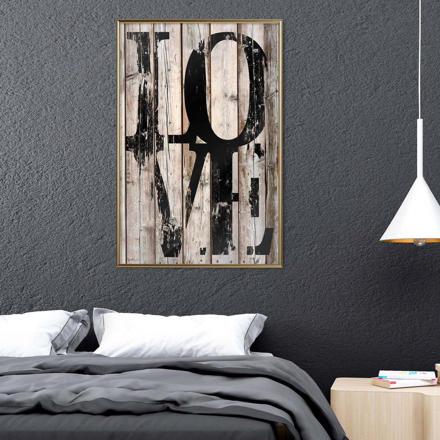 Poster Artgeist Affisch Retro Love