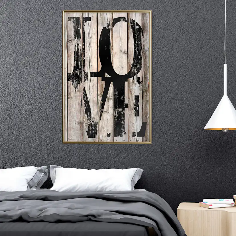 Poster Artgeist Affisch Retro Love