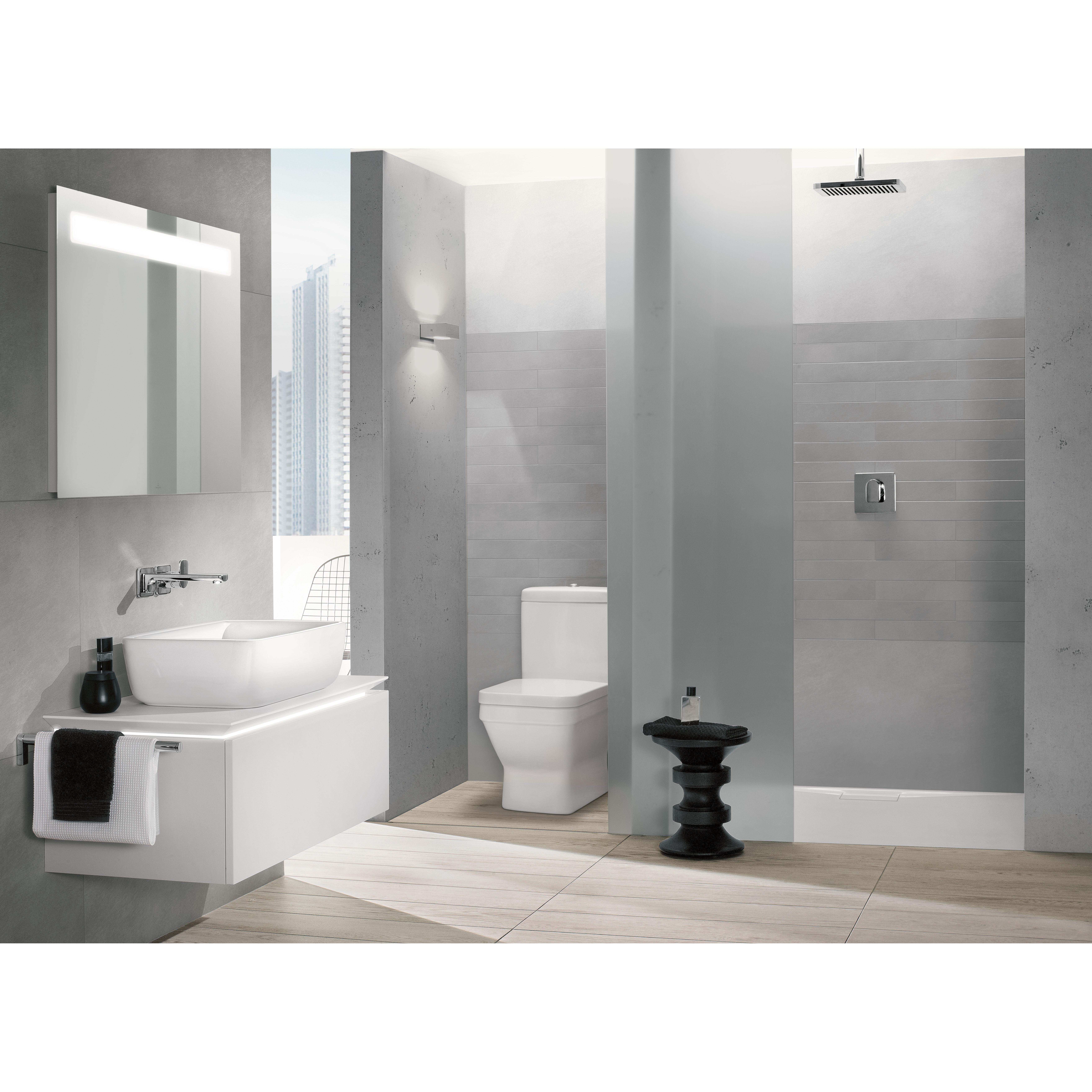 Badrumsspegel Villeroy & Boch More To See 14 med Belysning