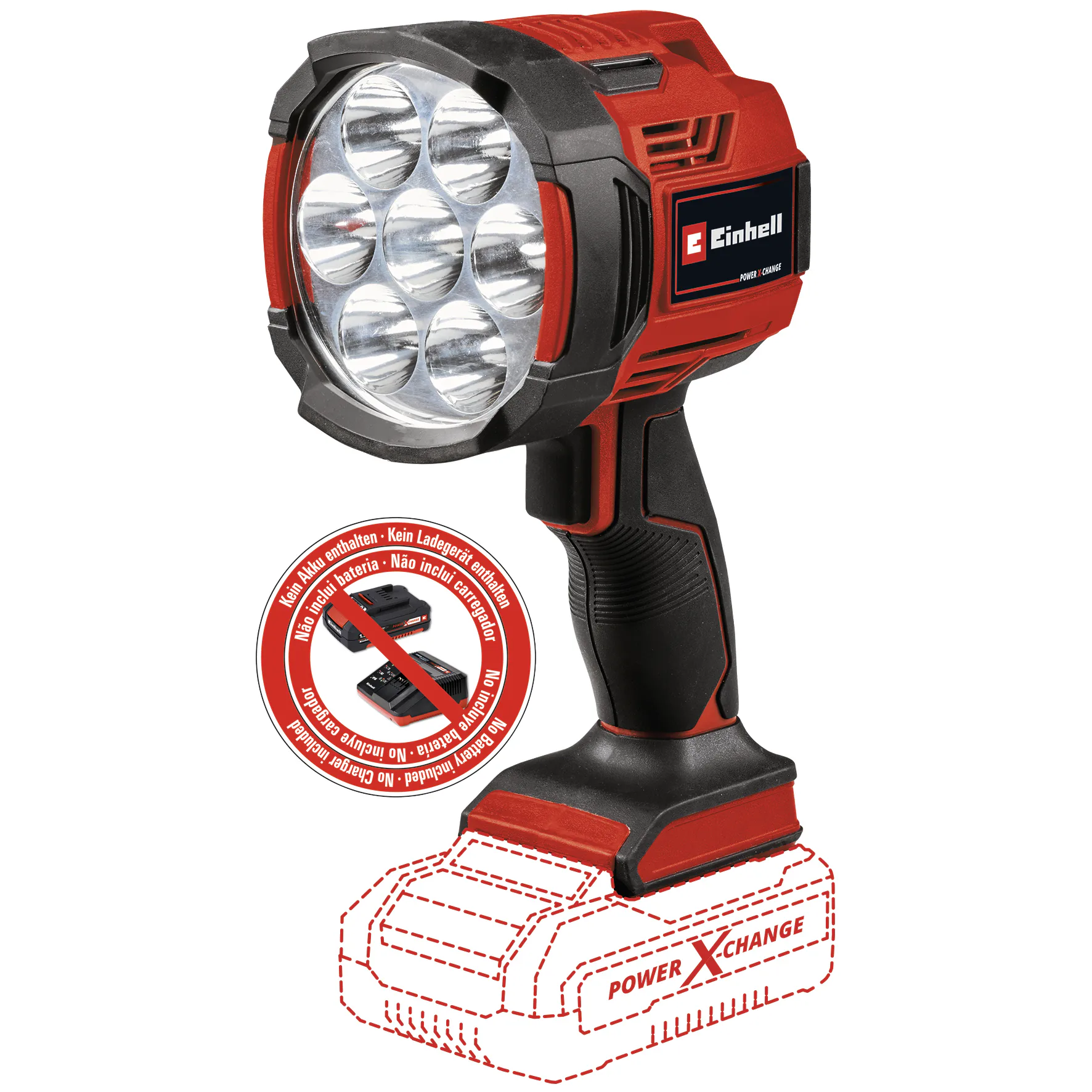 Handlampa Einhell TE-CL 18/2500