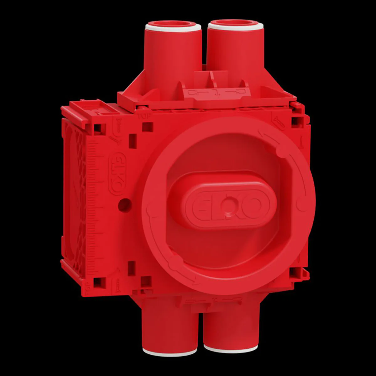 Apparatdosa Elko Flexi+ Infälld med Större Volym och Regelfäste