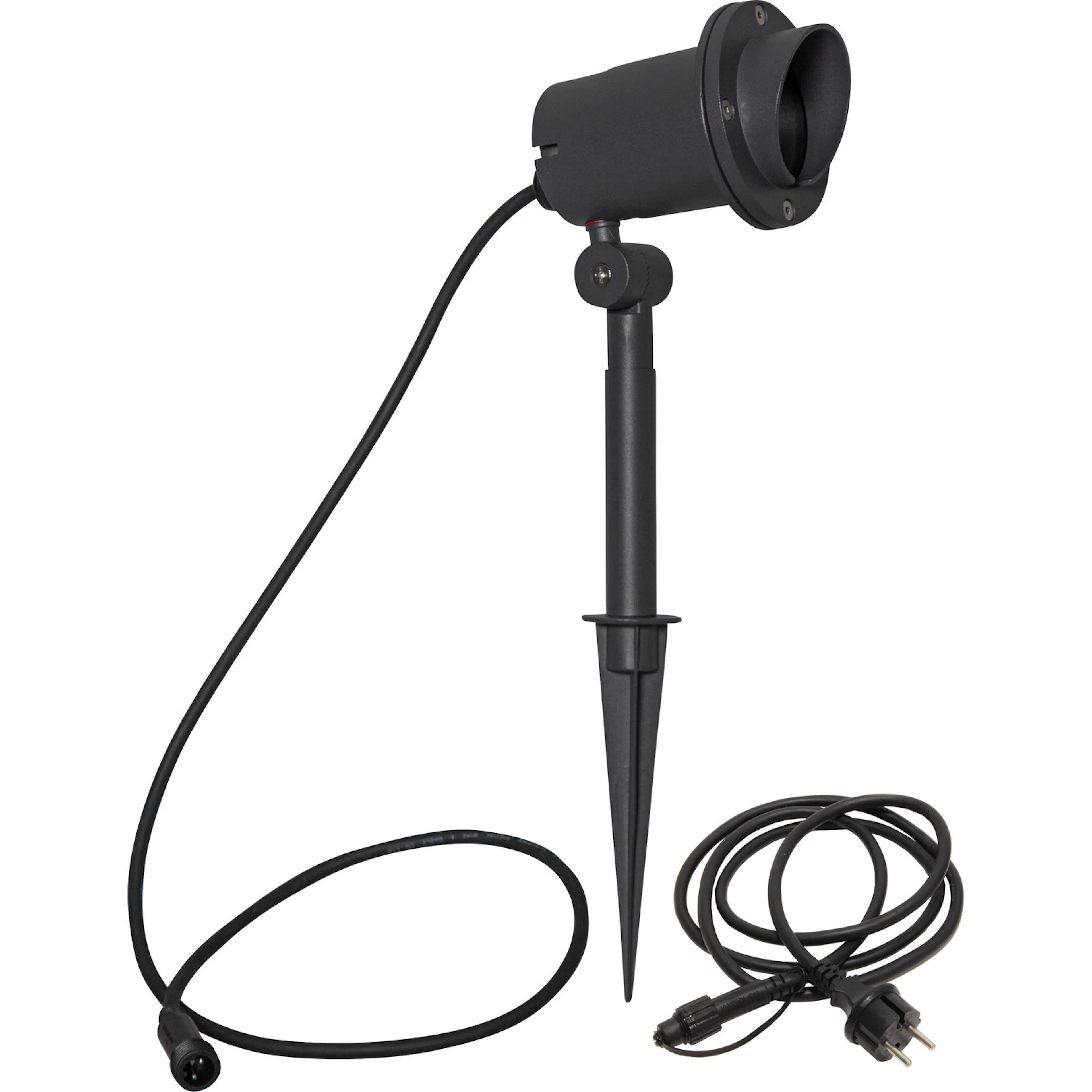 Utomhusdekoration Star Trading Spotlight Focus Svart