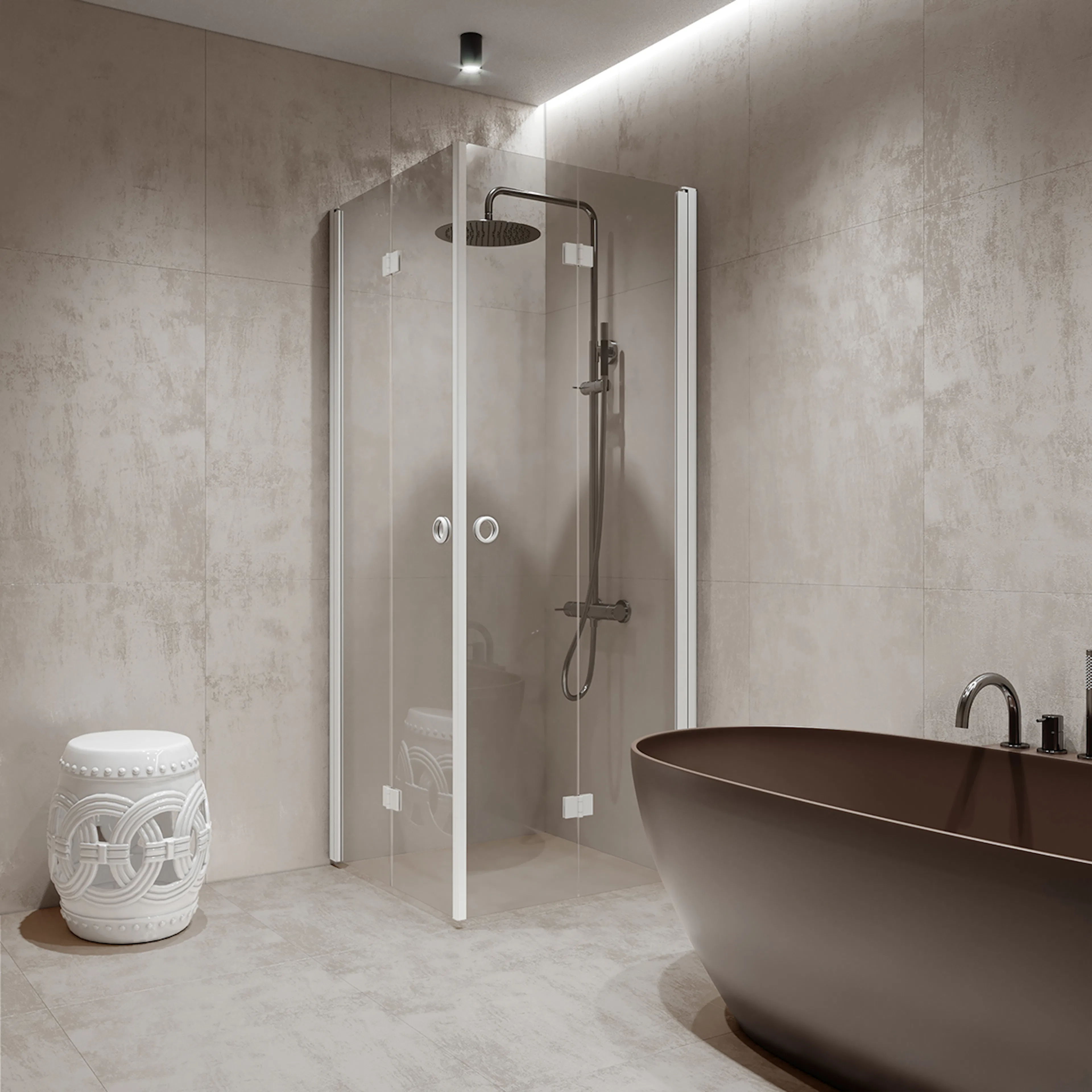 Duschhörn Hietakari Forma 376 Vikbara Dörrar