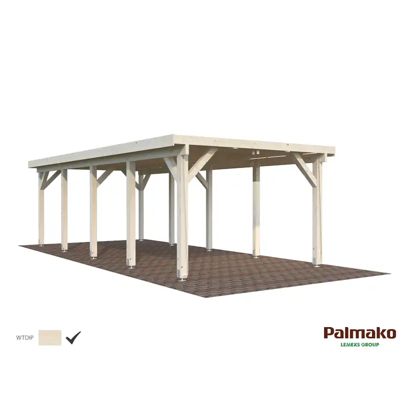 Karl 23,1 m2 Impregnerad transparent