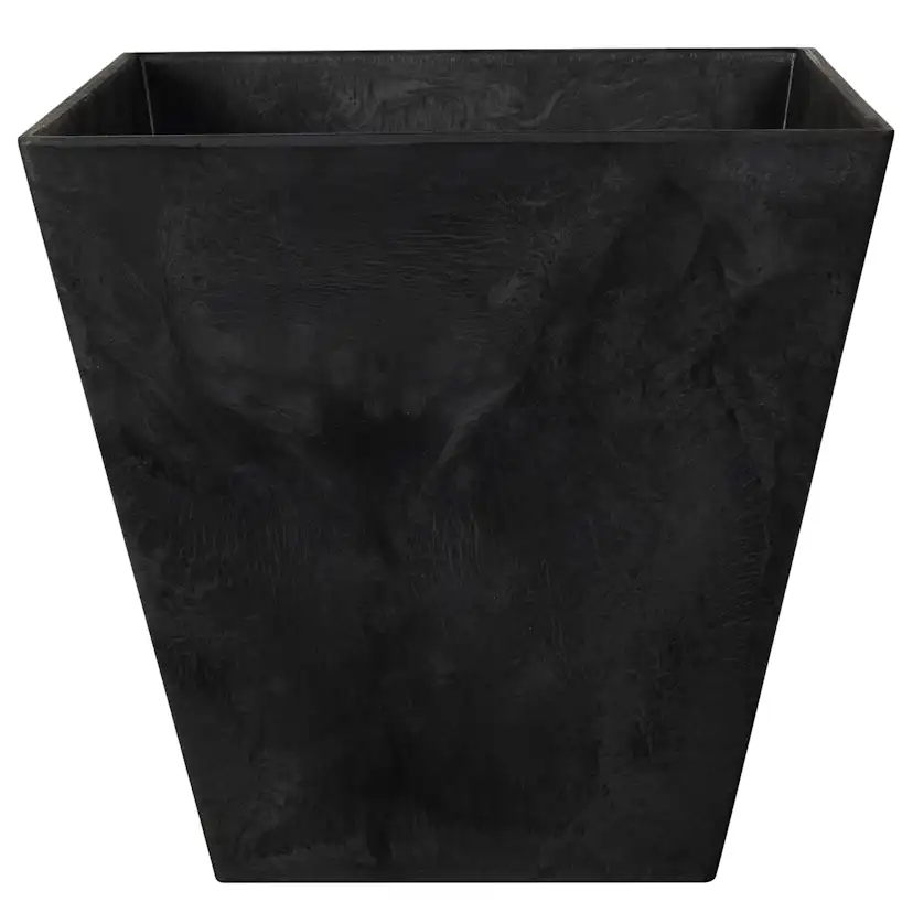 Kruka Artstone Ella Svart 30 x 30 x 29 cm