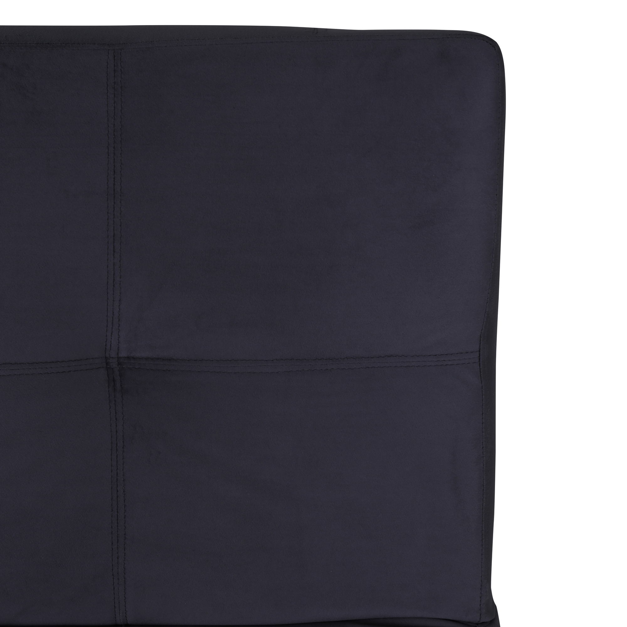 Bäddsoffa Venture Home Bodil Grå Sammet 2-sitssoffa 180x80x55 cm 1 Sovplats