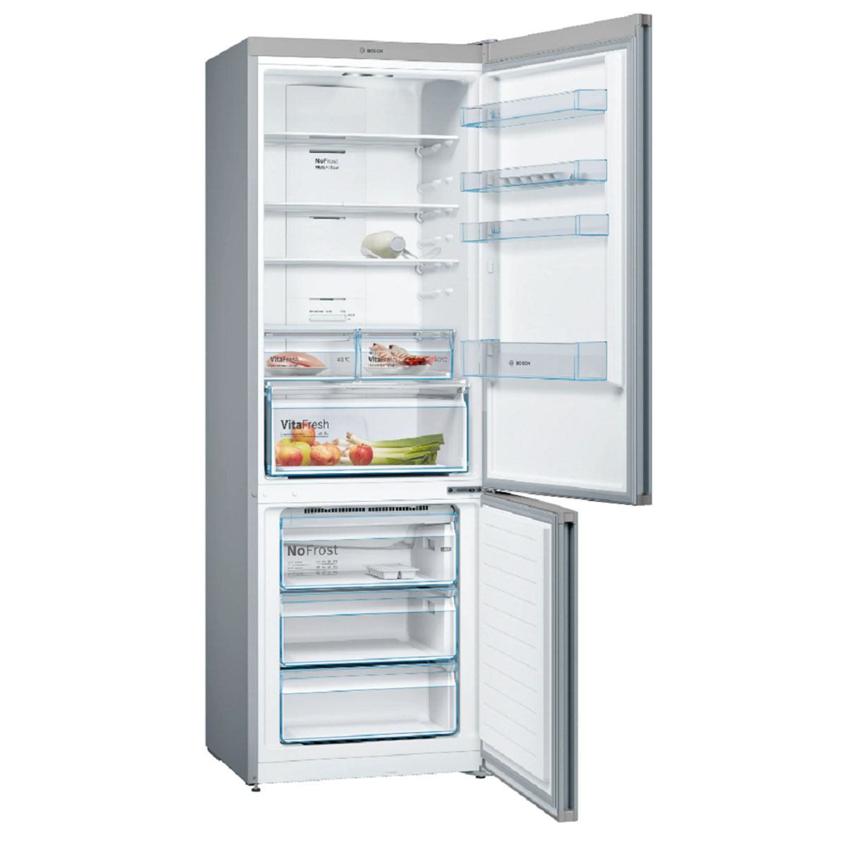Fristående Kyl/Frys Bosch KGN49XLEA Serie 4 med NoFrost och VarioZone