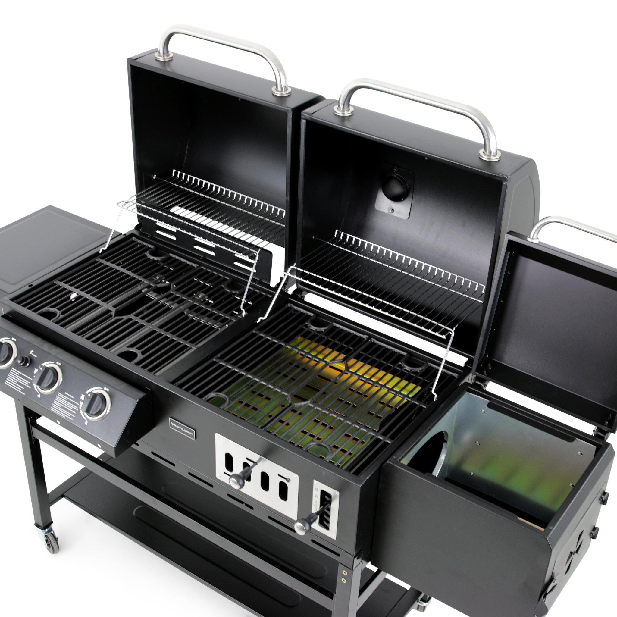 Gasol/Kolgrill Metalcraft Cleveland med Rök