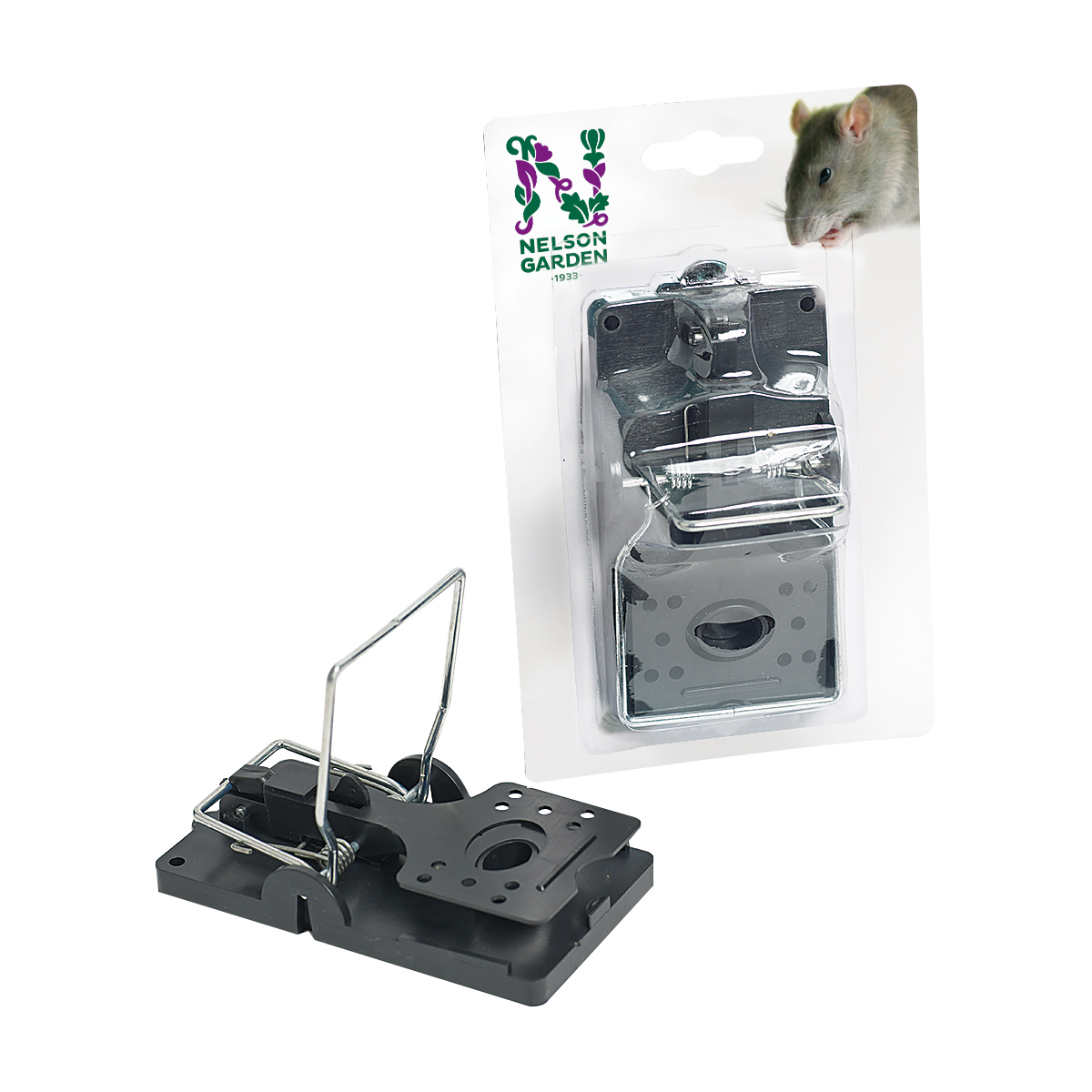 Råttfälla Nelson Garden Plast/metall