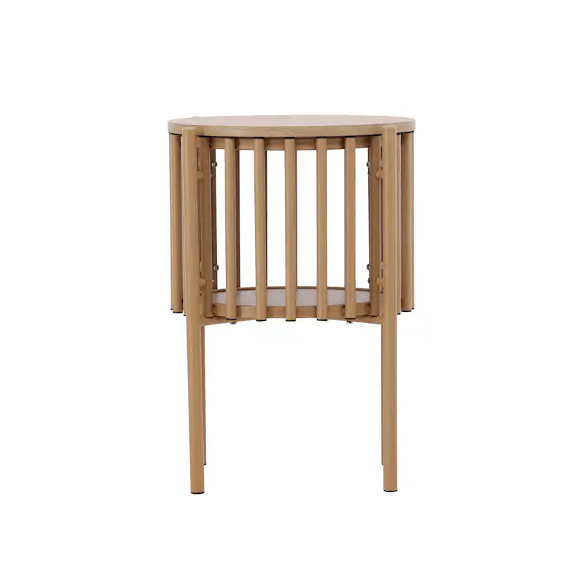 Sidobord Venture Home Rubbo Ø45x65 cm med Förvaring