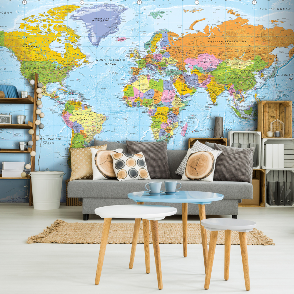Fototapet Arkiio Orbis Terrarum 400x250 cm