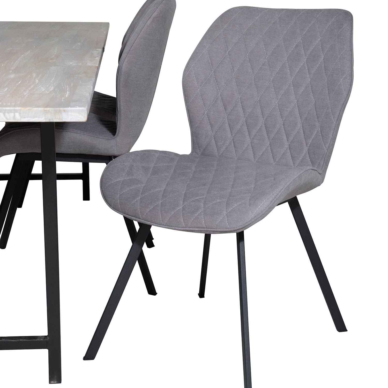 Matgrupp Venture Home Jenni med 6 Geneva Stolar