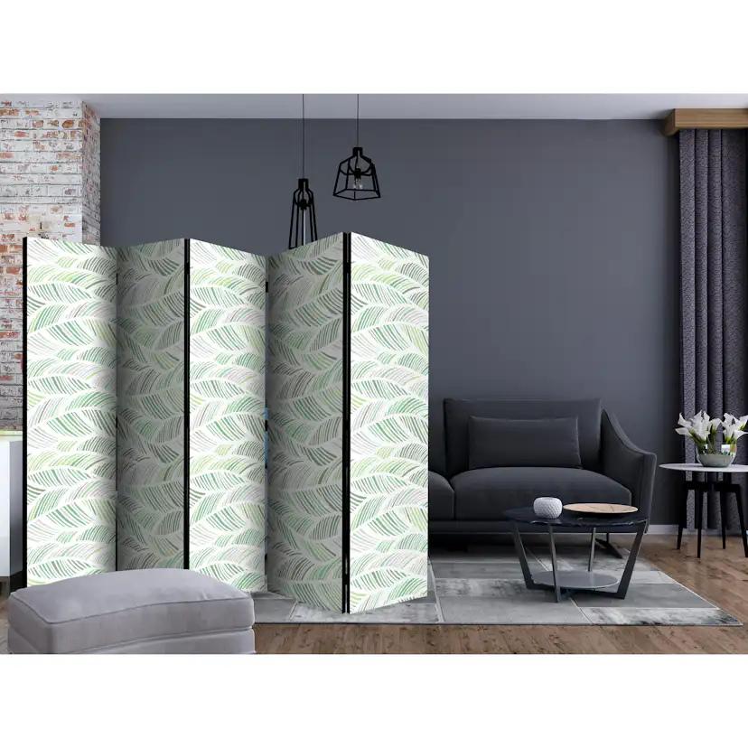 Rumsavdelare Arkiio Green Waves II 225x172 cm