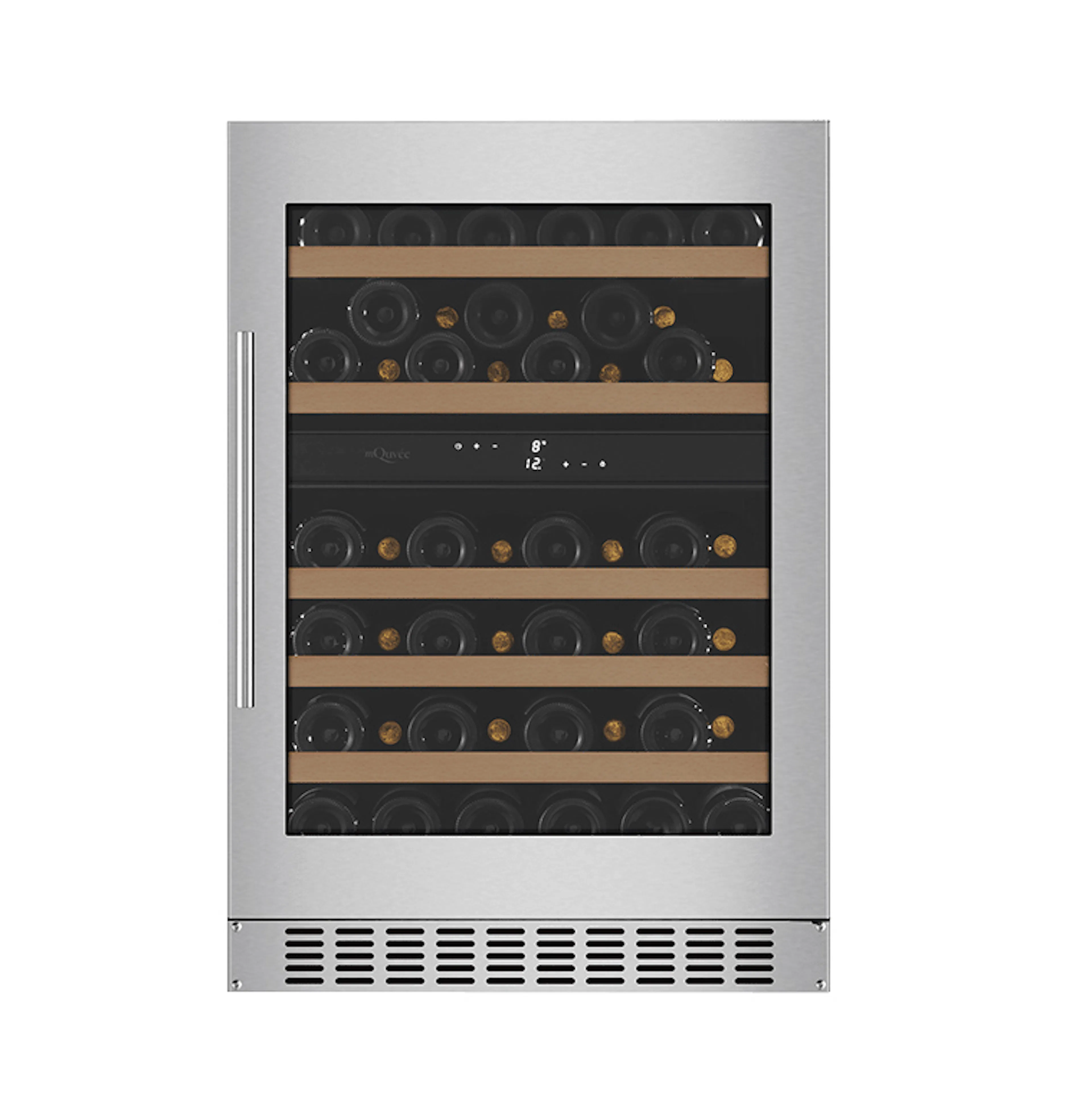 Vinkyl mQuvén WineCave 780 60D Stainless WCD60S-780
