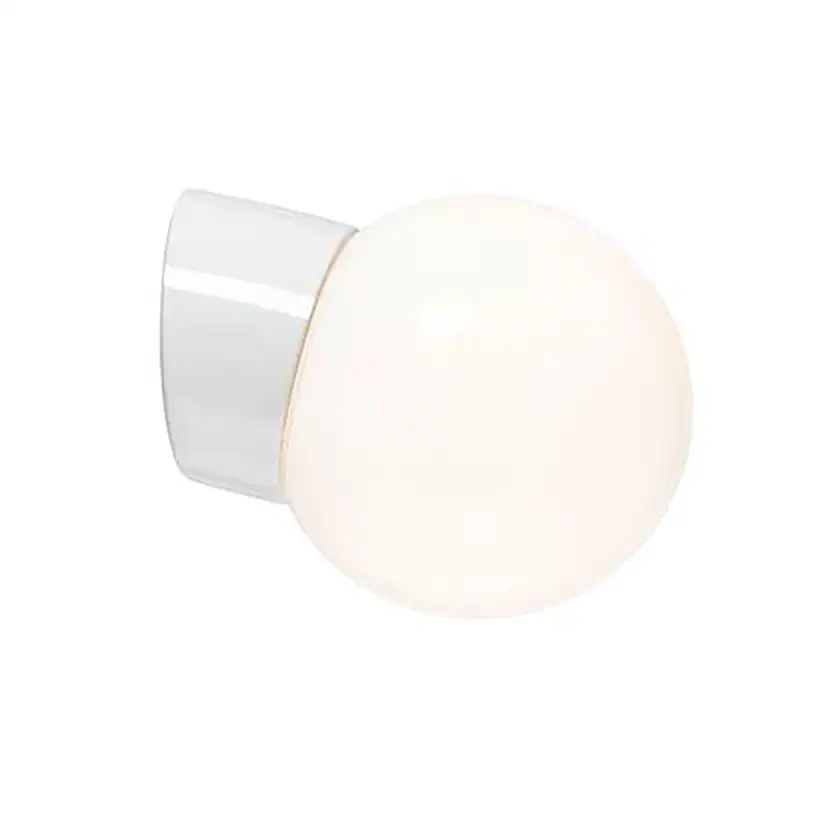 Vägglampa Ifö Electric Classic Glob 150 Blank Sned IP20 LED