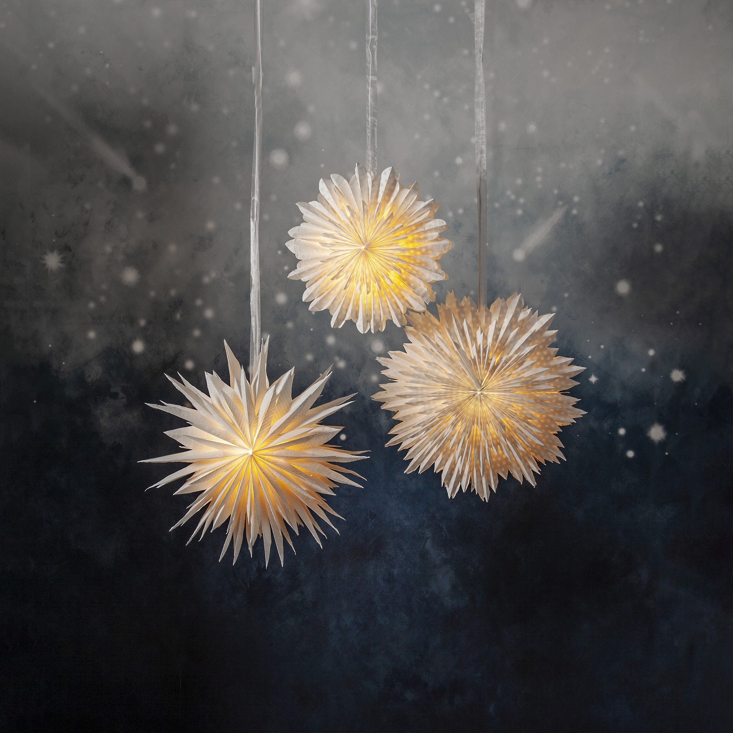 Adventsstjärna Star Trading Cloud Prick 2-lager