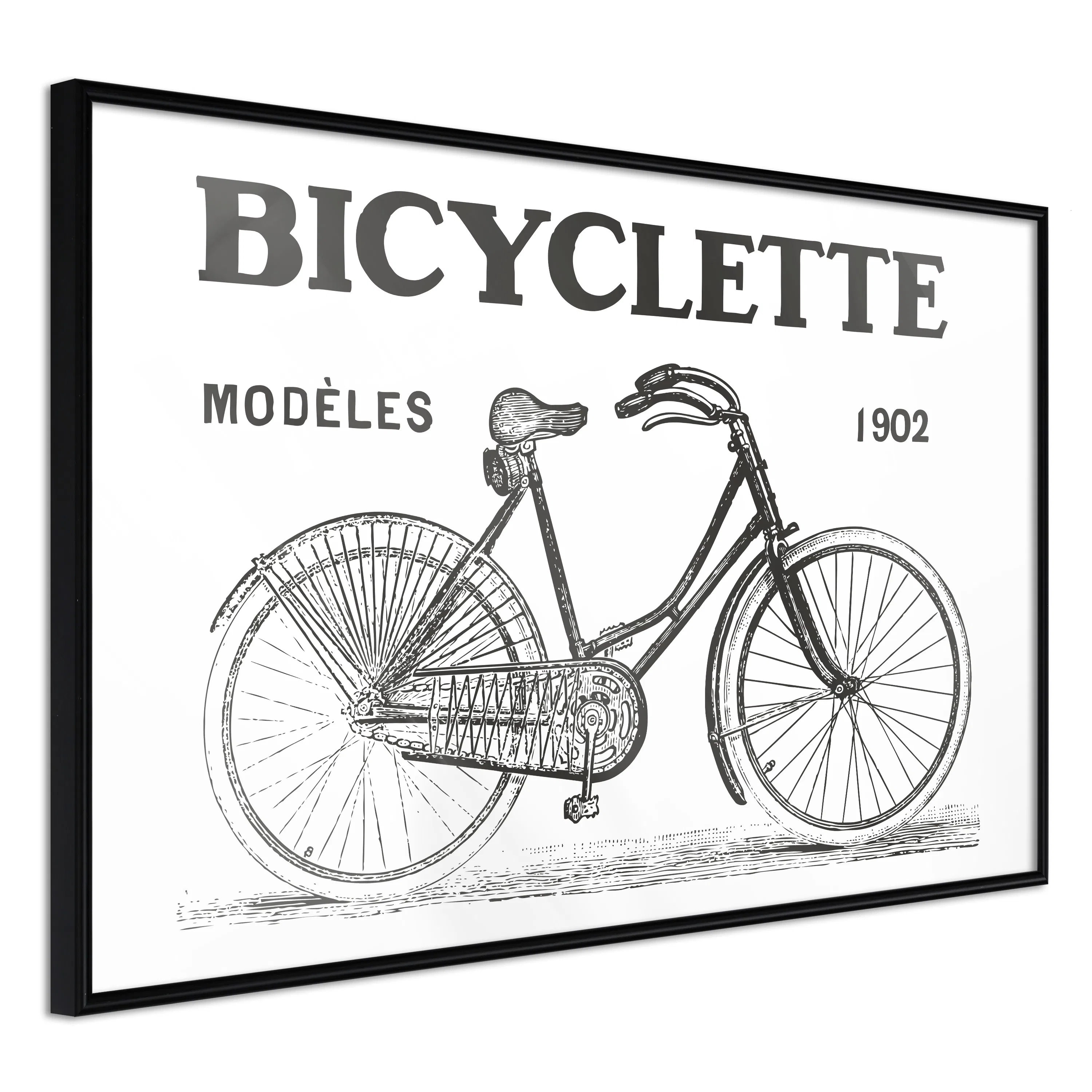 Poster Artgeist Affisch Old Bike