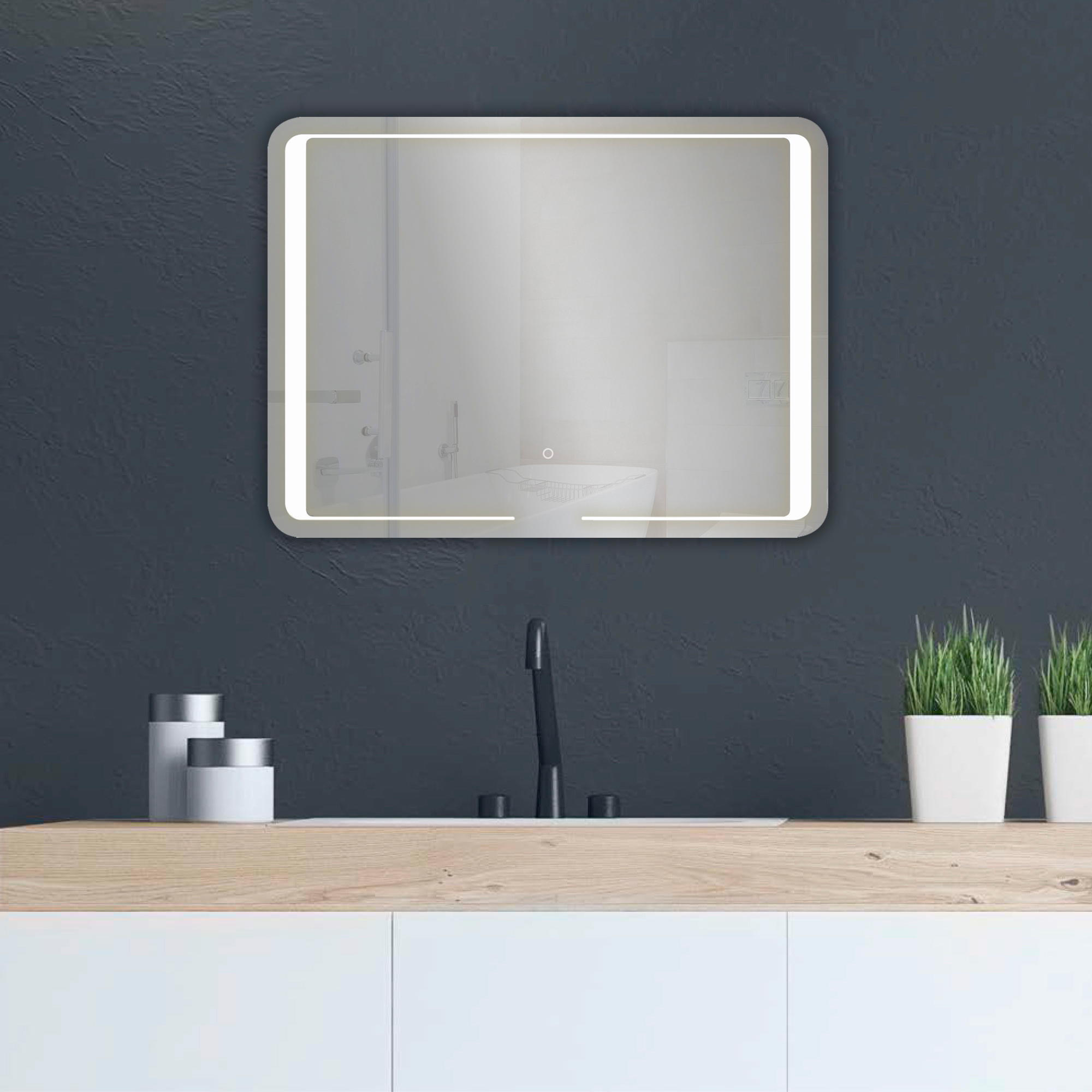 Badrumsspegel Nortiq Room Light II LED