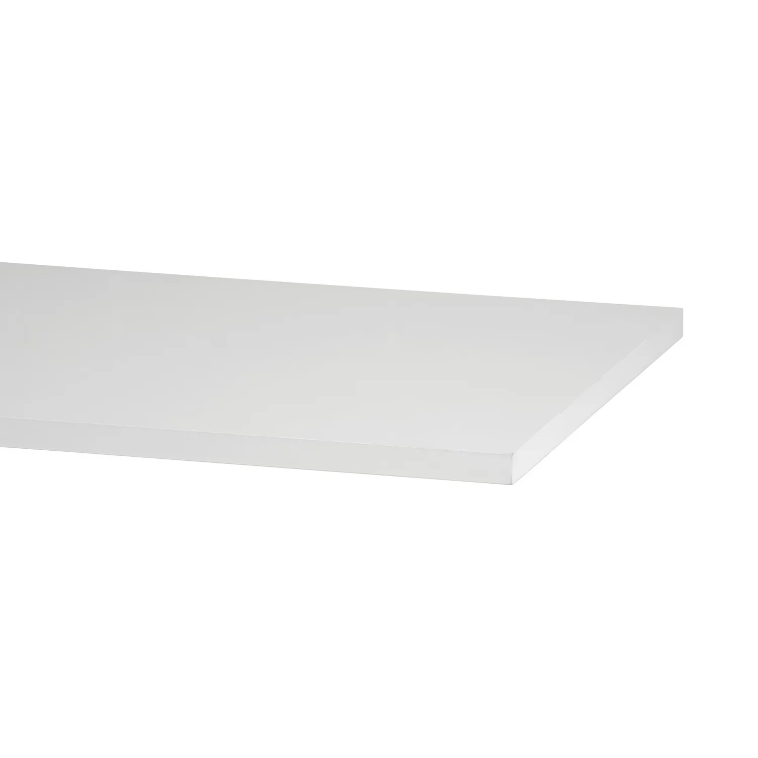 Melaminhylla 1200x400x19 vit BxDxH 1200x400x19 mm, Vit