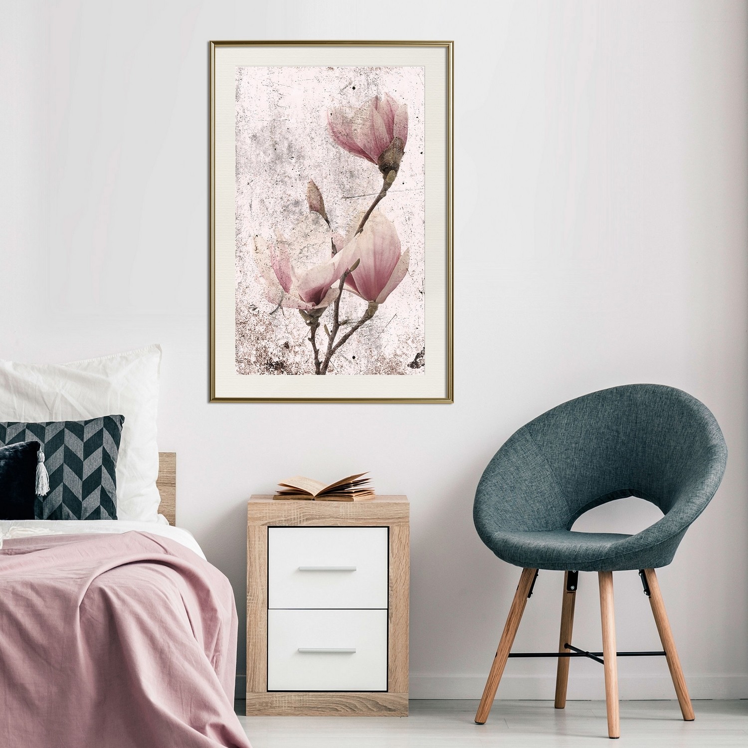 Poster Artgeist Affisch Mature Magnolia