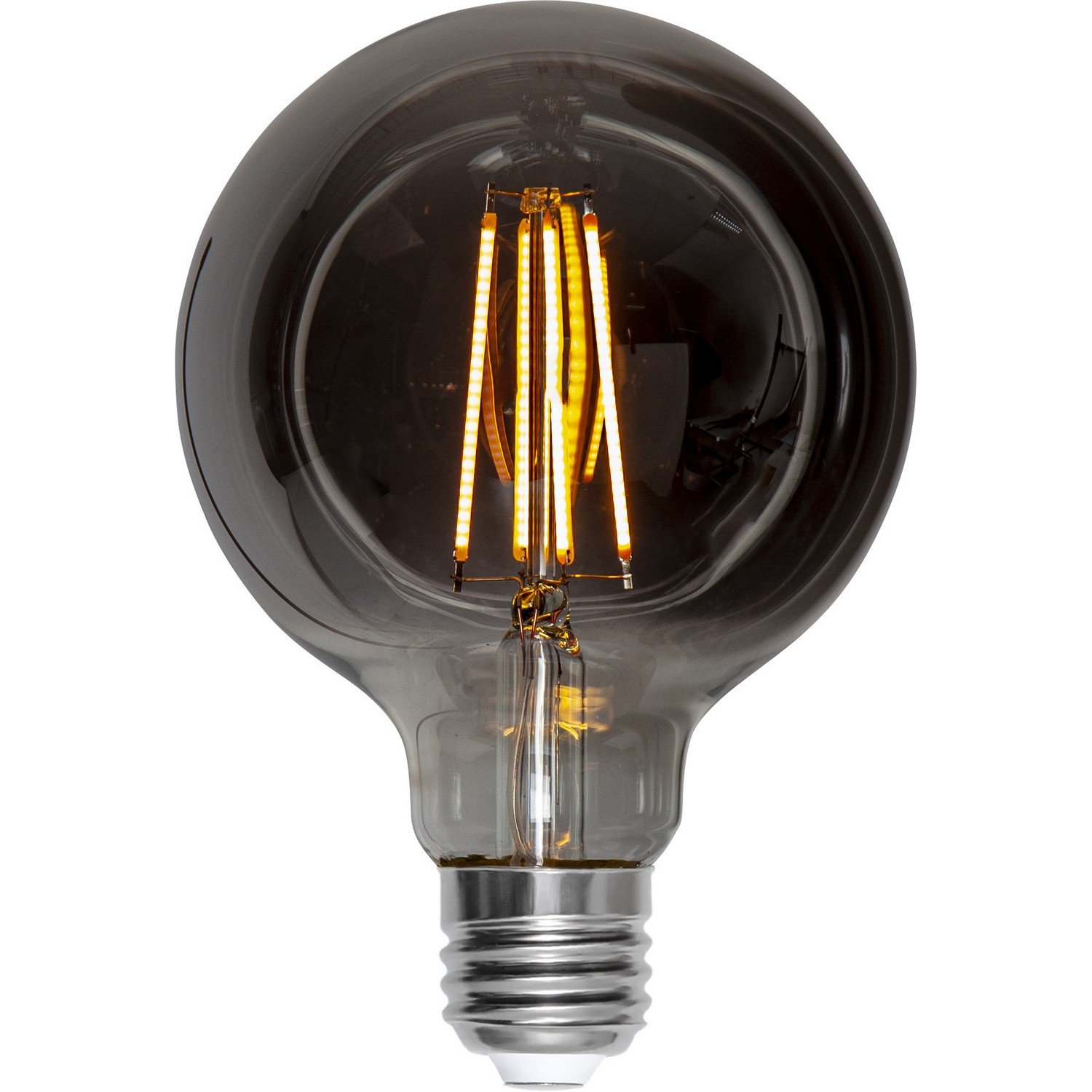 LED-Lampa Star Trading Soft Glow Smoke 3-step memory E27 G95