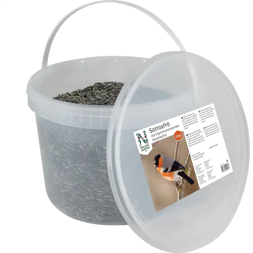 Fågelmat Nelson Garden Solrosfrö Strimmigt 3 kg