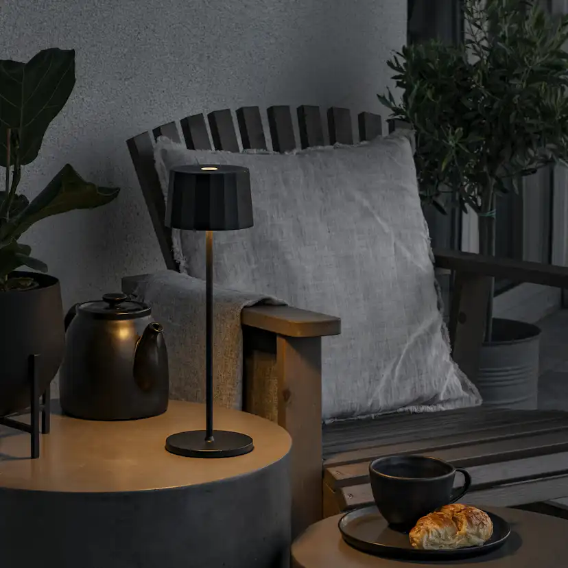 Bordslampa Gnosjö Konstsmide Positano USB