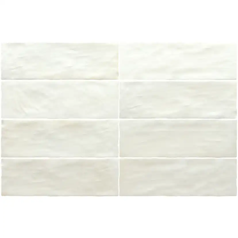 Kakel Lhådös Sandy Silca White 6,5x20