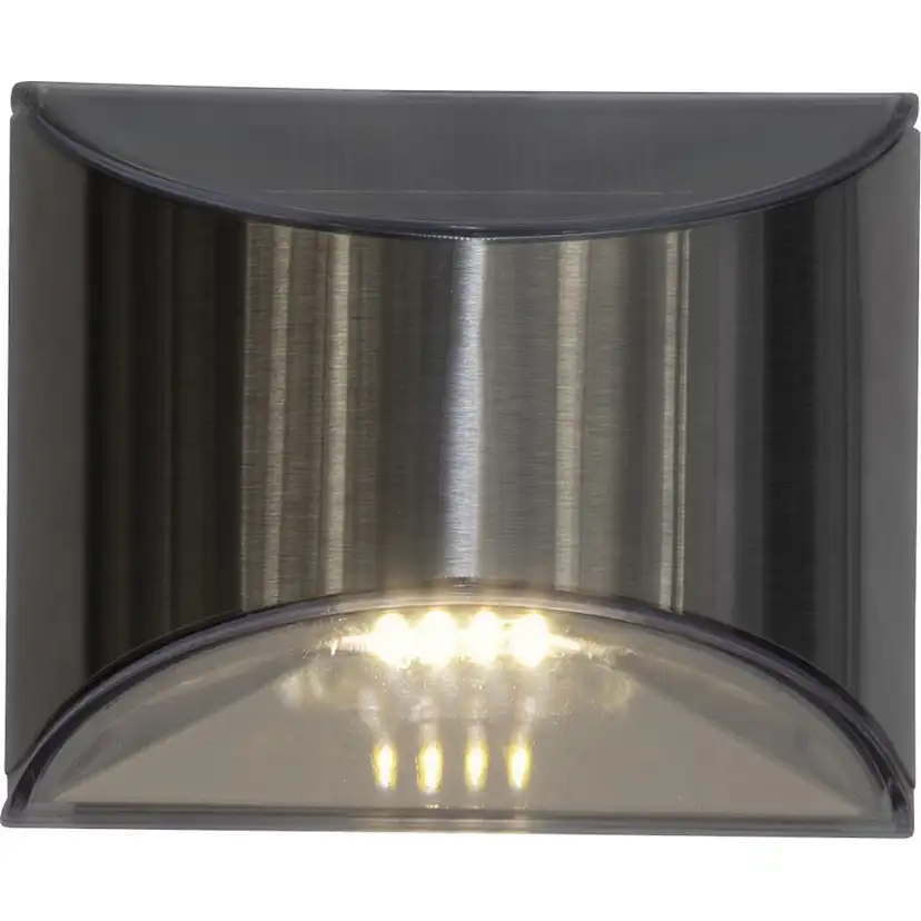 Solcells-vägglykta Star Trading Wally Twilight 2-pack