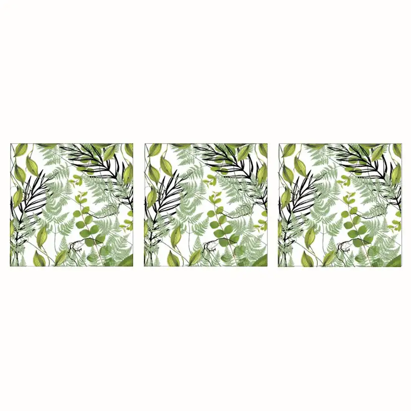Servett Paperproducts Design Botanique 33x33 cm 3 st 20-pack