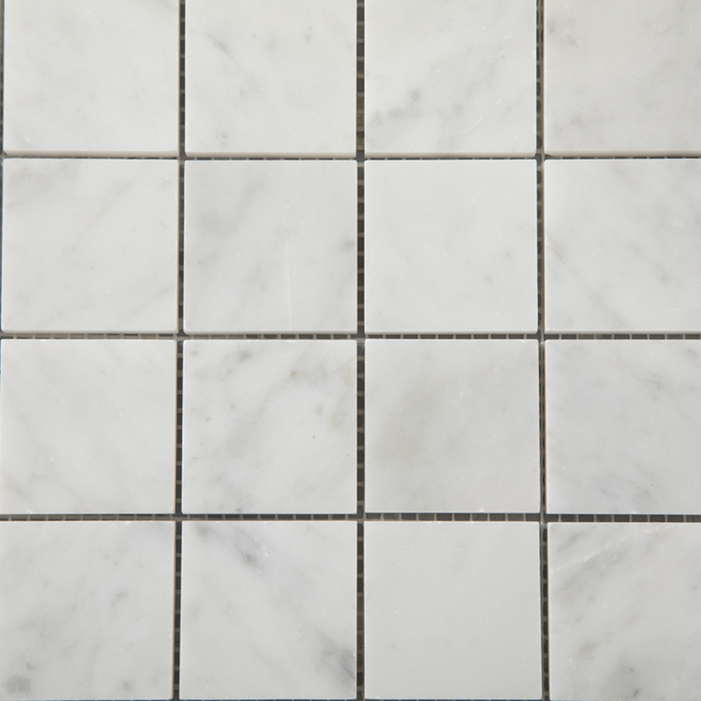 Natursten ArtStone Bianco Carrara C Polerad 5x5 cm