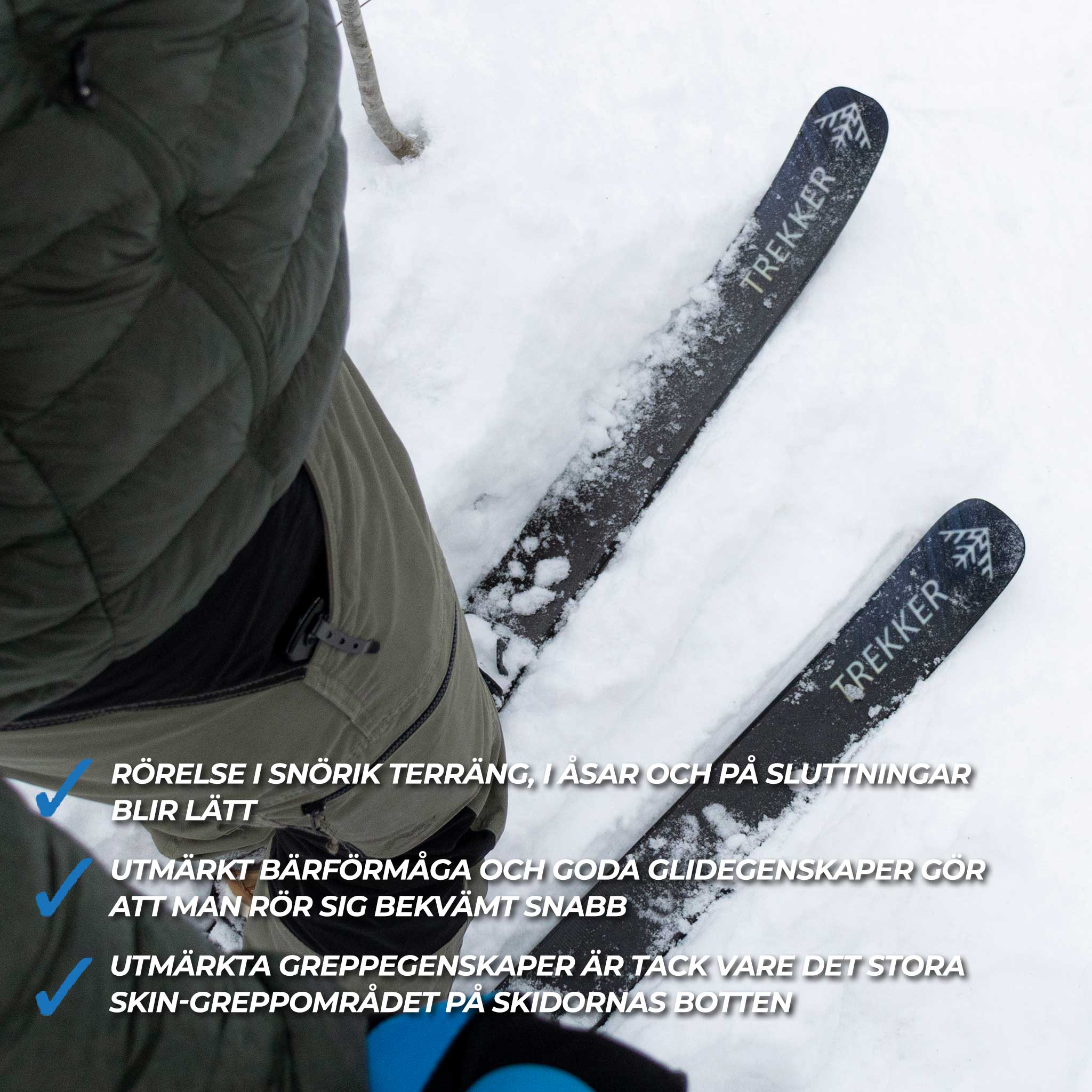 Turskidor Trekker 160 cm