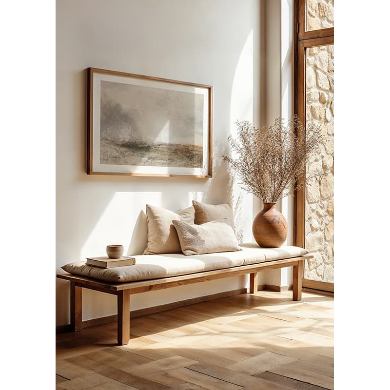 Poster Gallerix Stormy Sea Breaking On A Shore By Joseph Mallord William Turner