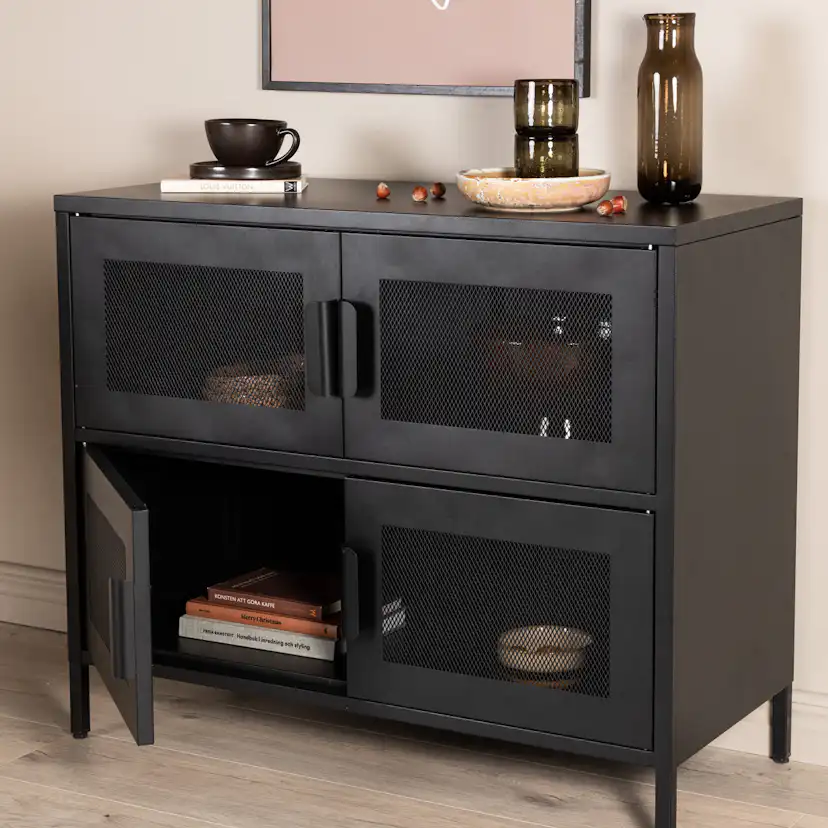 Nett Cabinet - Black Svart