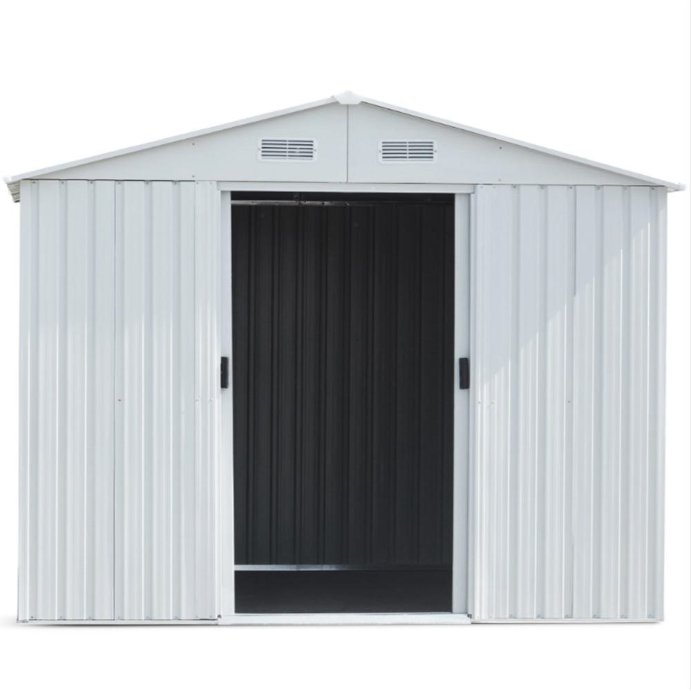 Redskapsbod Metalcraft 5,3m² Förråd med Bas Vit