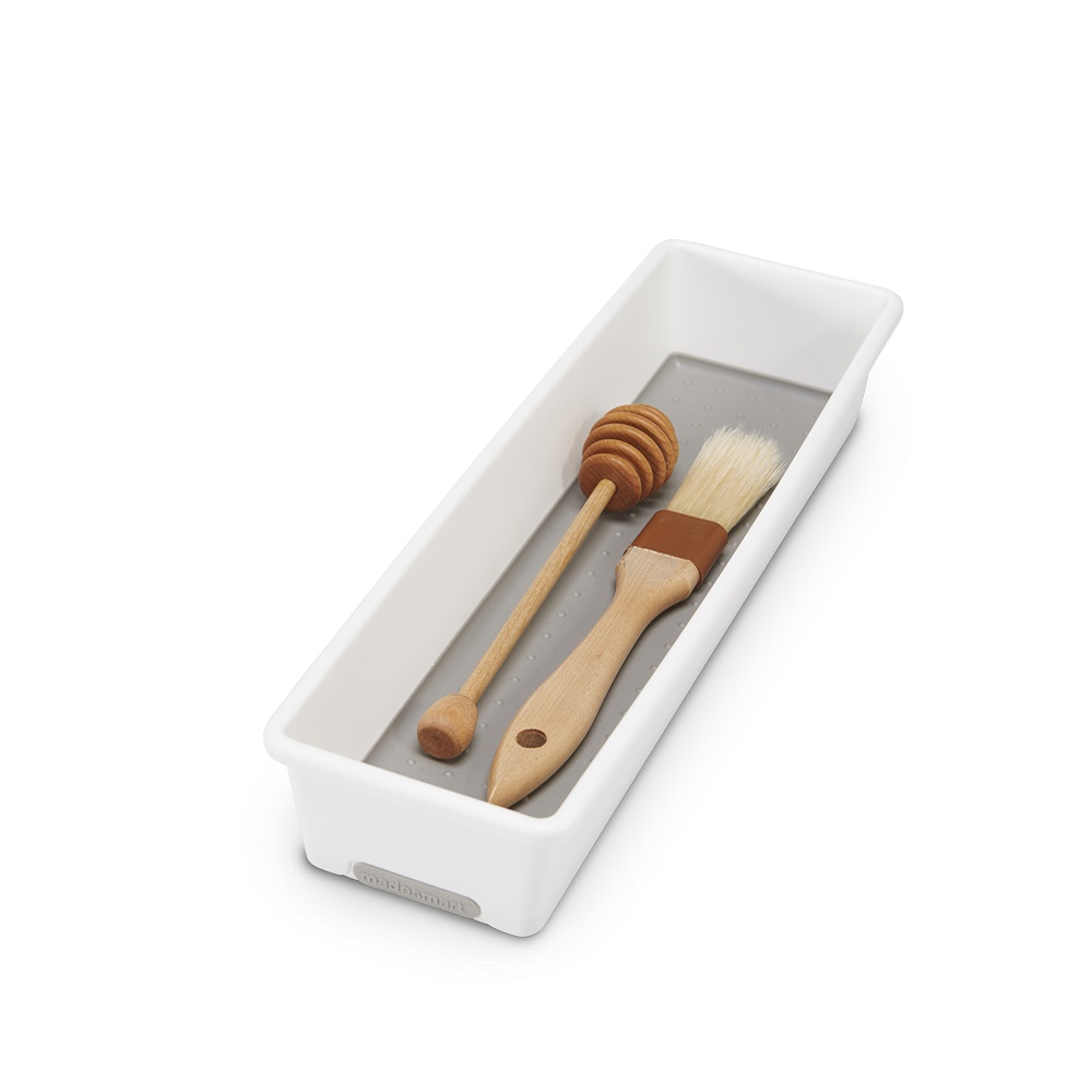 Förvaringslåda Madesmart Vit 248 x 95 mm