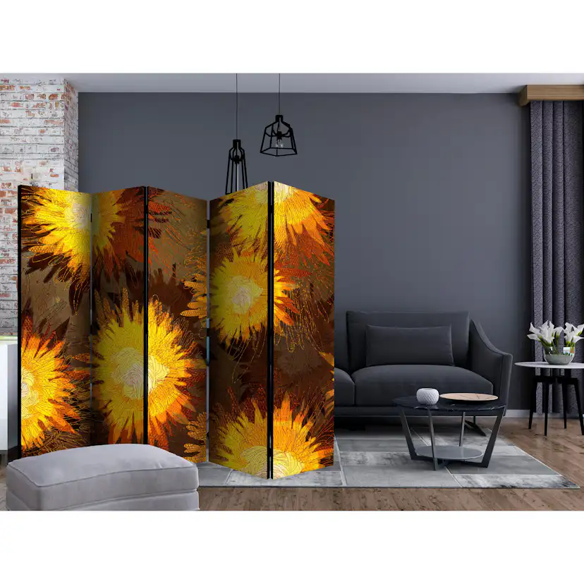 Rumsavdelare Arkiio Sunflower Dance II 225x172 cm