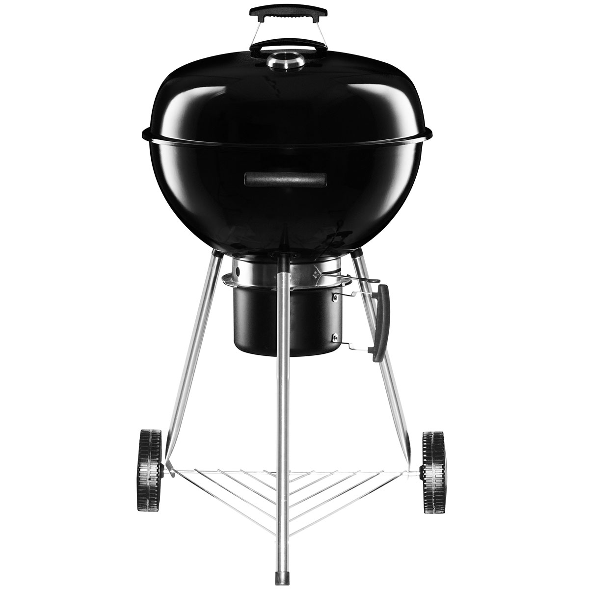 Kolgrill Mustang Gourmet 57 i Rostfritt Stål med Multigrill-galler