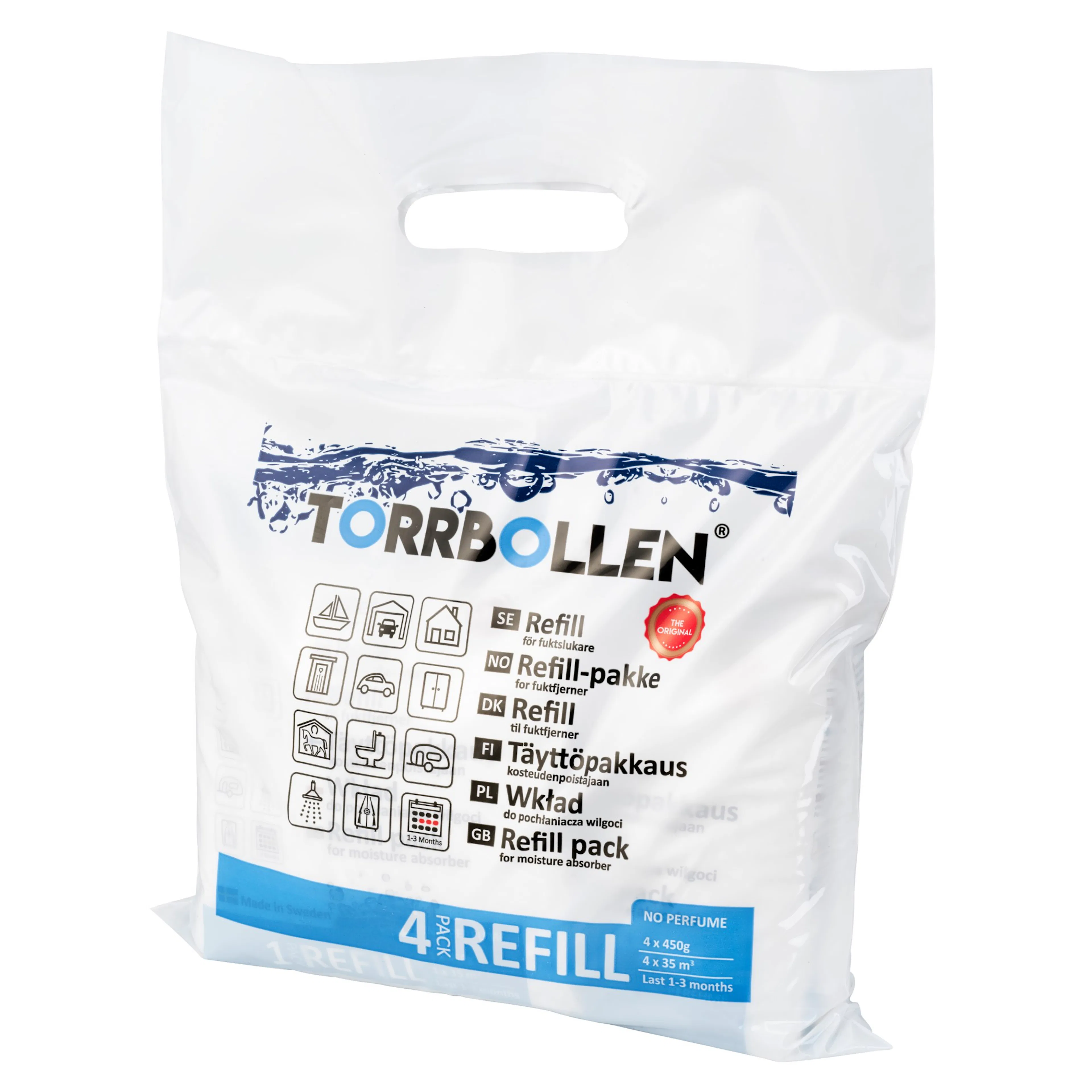 Avfuktare Torrbollen Refill 4-pack