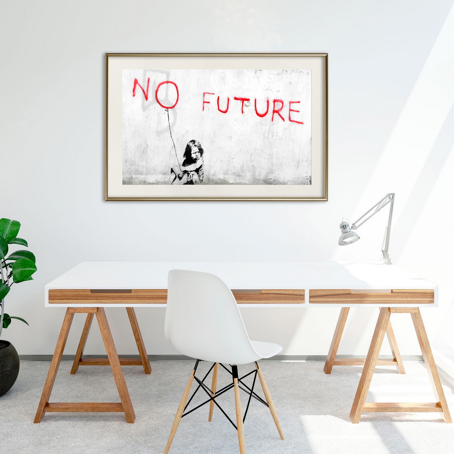 Poster Artgeist Affisch No Future