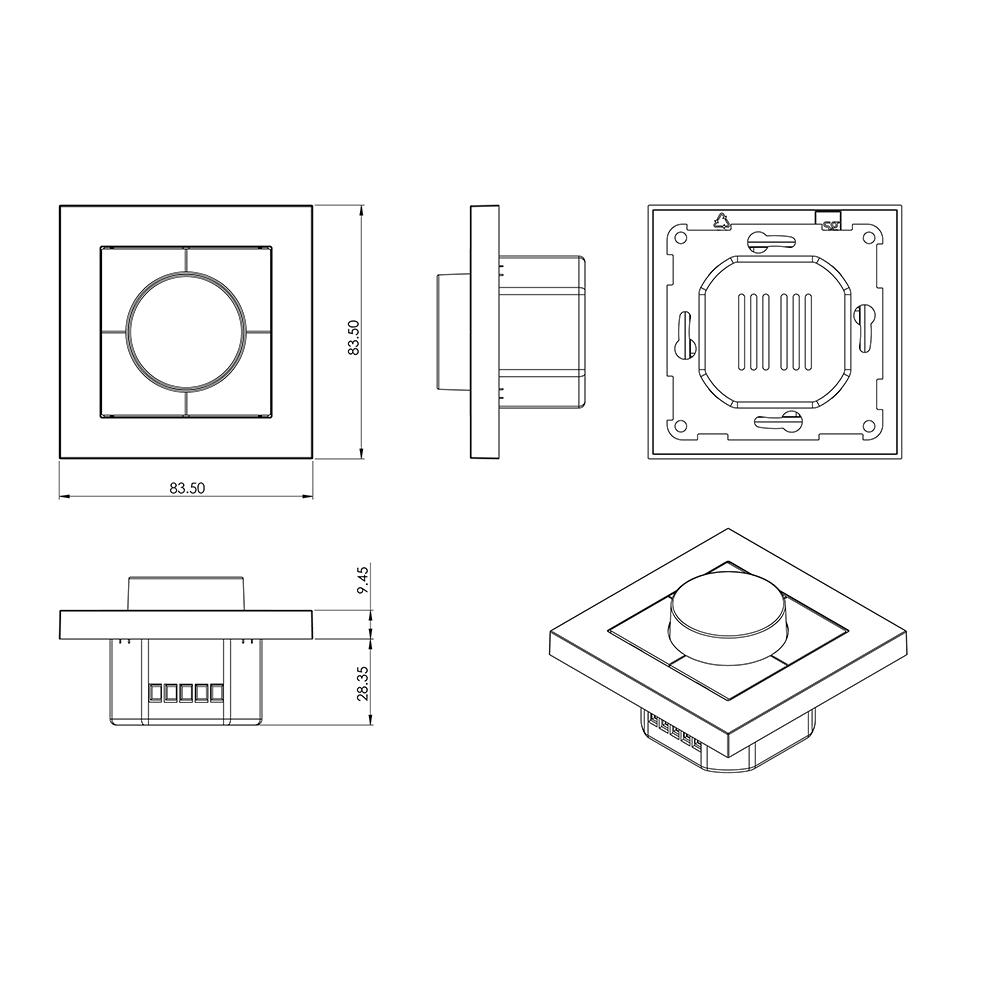Dimmer SG ARMATUREN LEDDim Bluetooth 400W Tunable