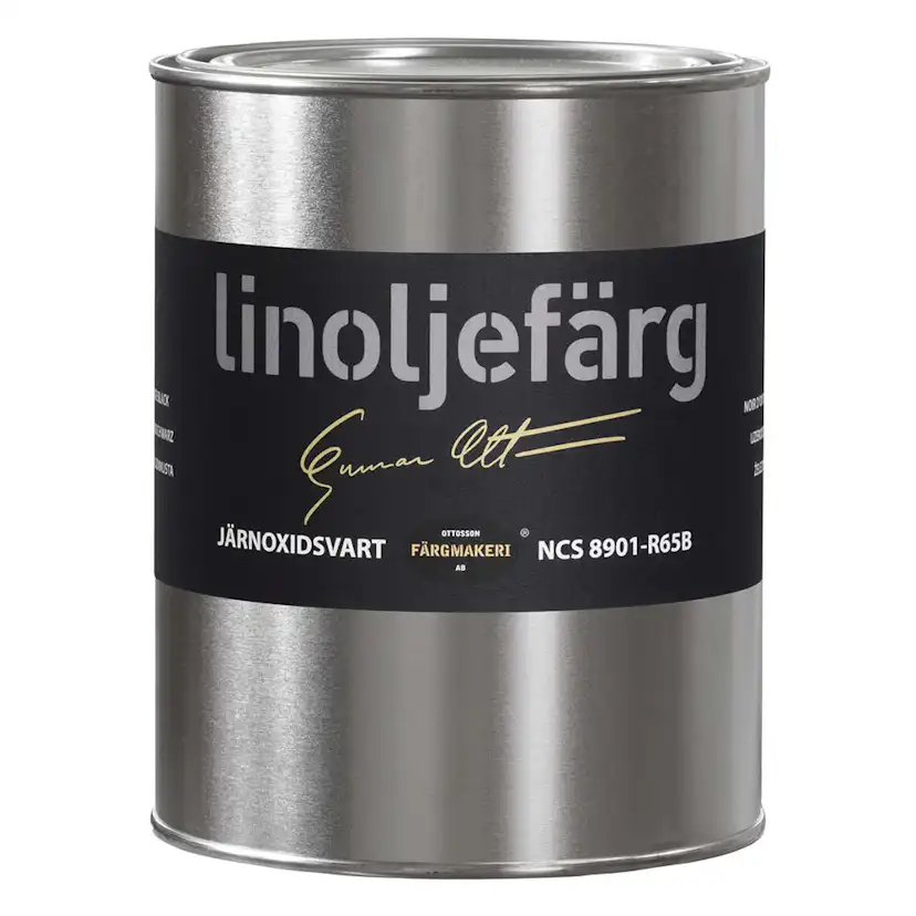 Linoljefärg Ottosson Järnoxidsvart