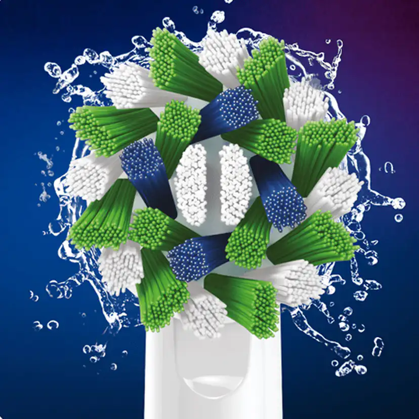 Borsthuvud Oral-B Cross Action 3+3+3 st