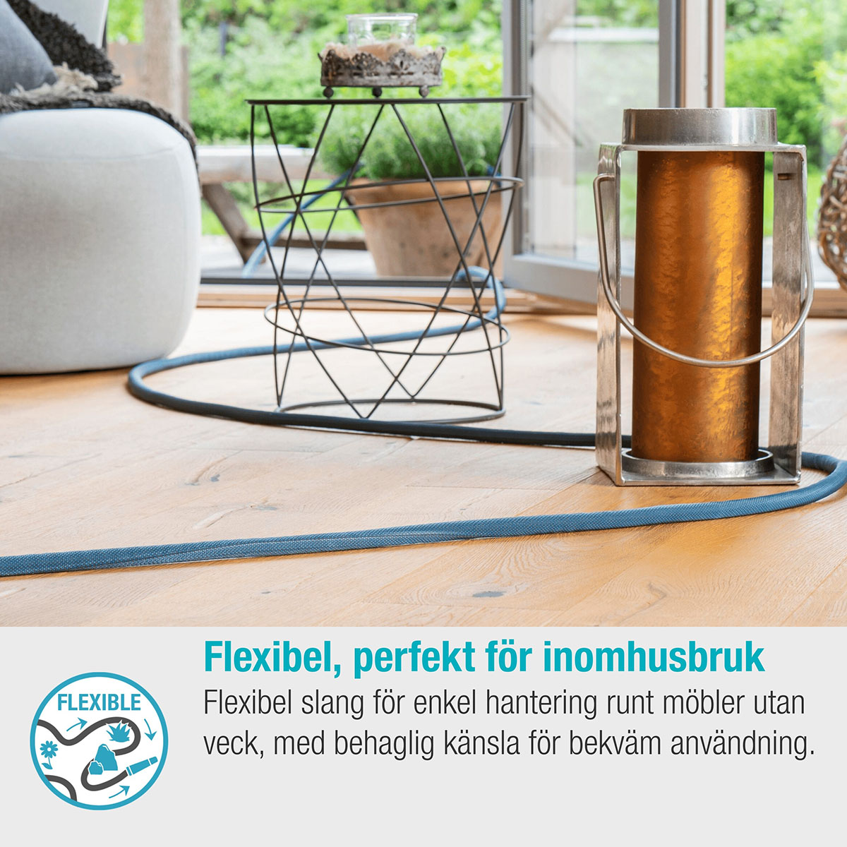 Textilslang Gardena Liano Xtreme 10 m Set