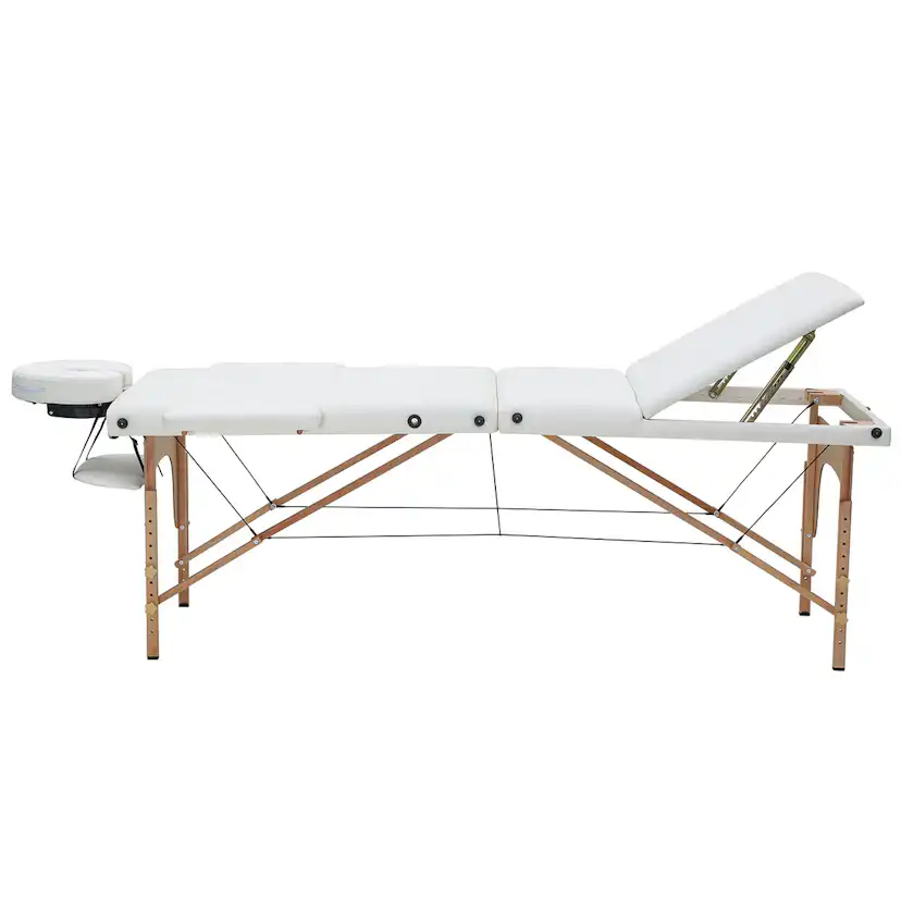 React Massagebänk P300 Vit Vit