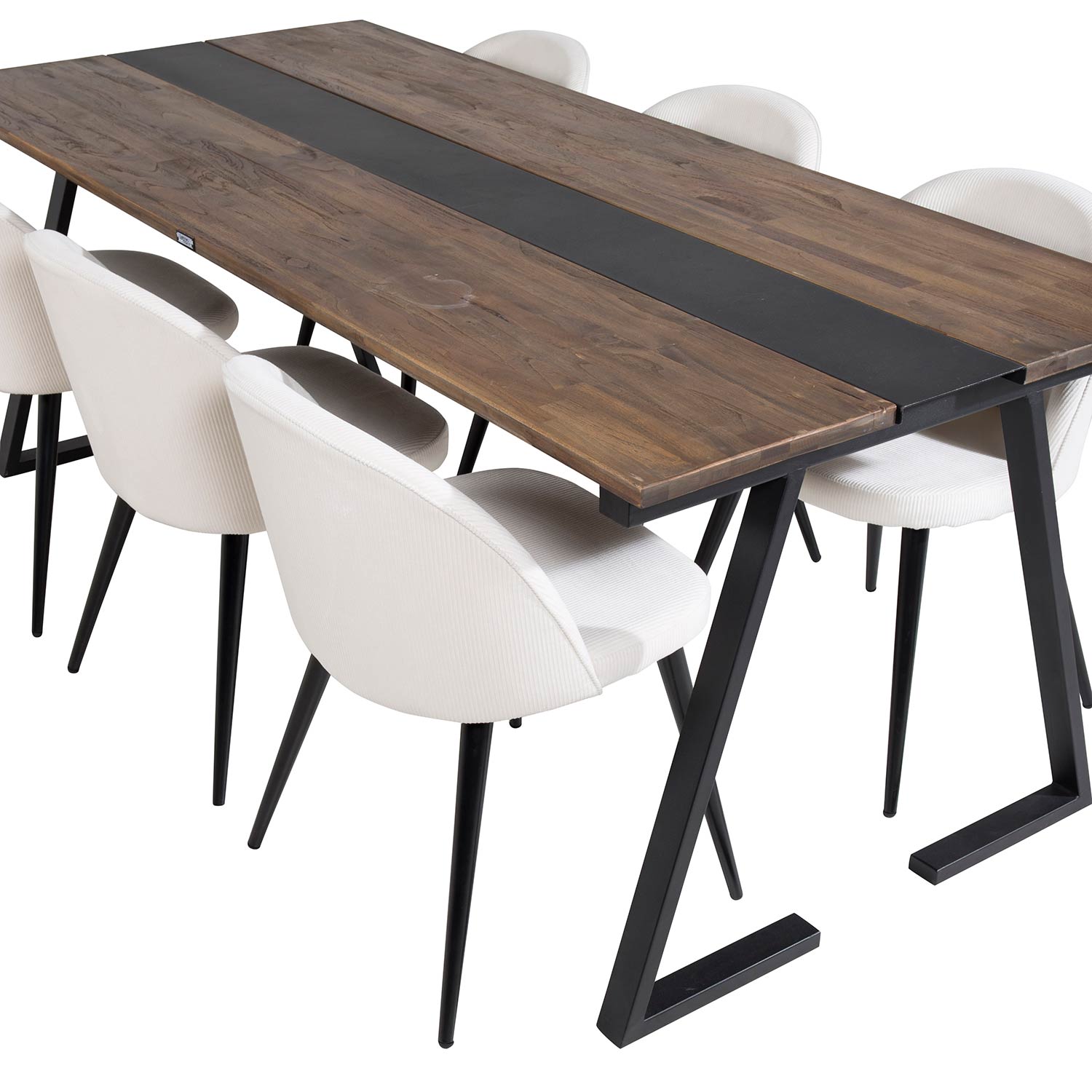 Matgrupp Venture Home Jane med 6 Valentina Stolar Manchester