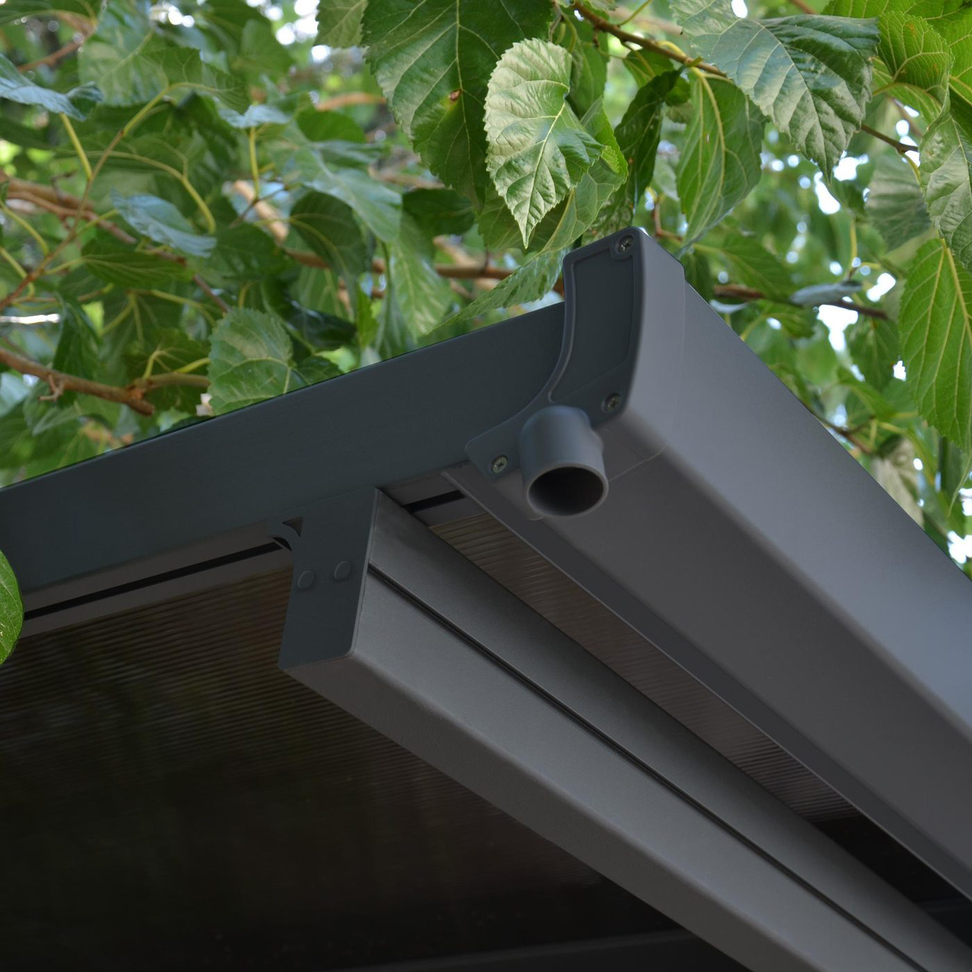 Carport Canopia by Palram Verona 5000 Grå Höjd 218cm