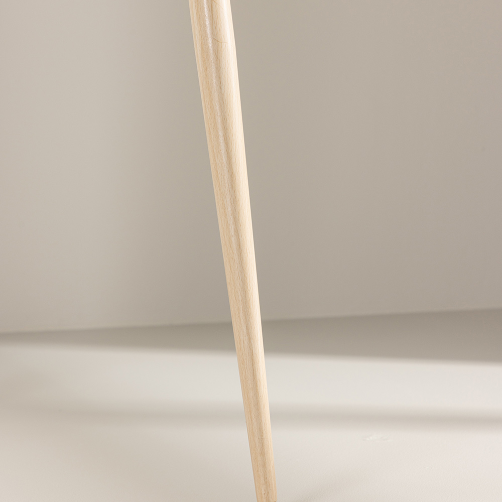 Plaza Bar Table ⌀70 - Whitewash / Vittvätt