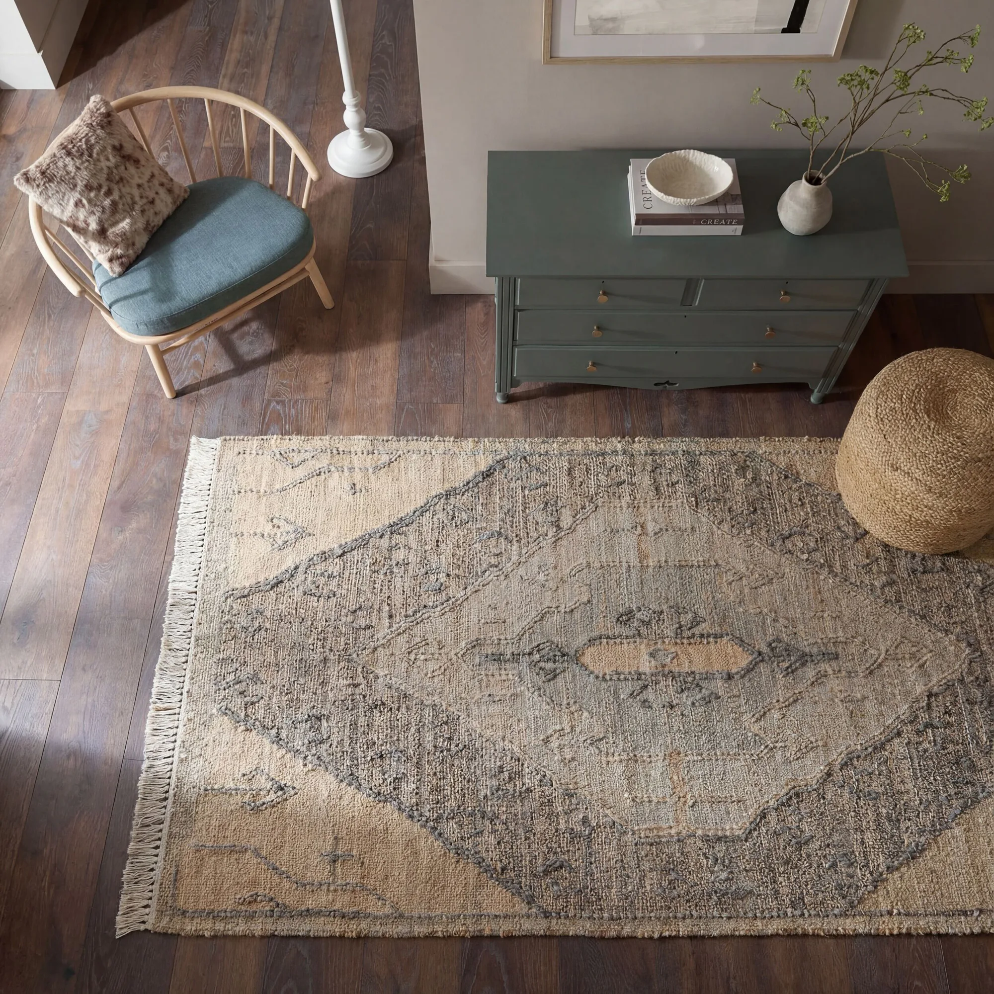 Rektangulär Matta Flair Rugs Tierra Vintage