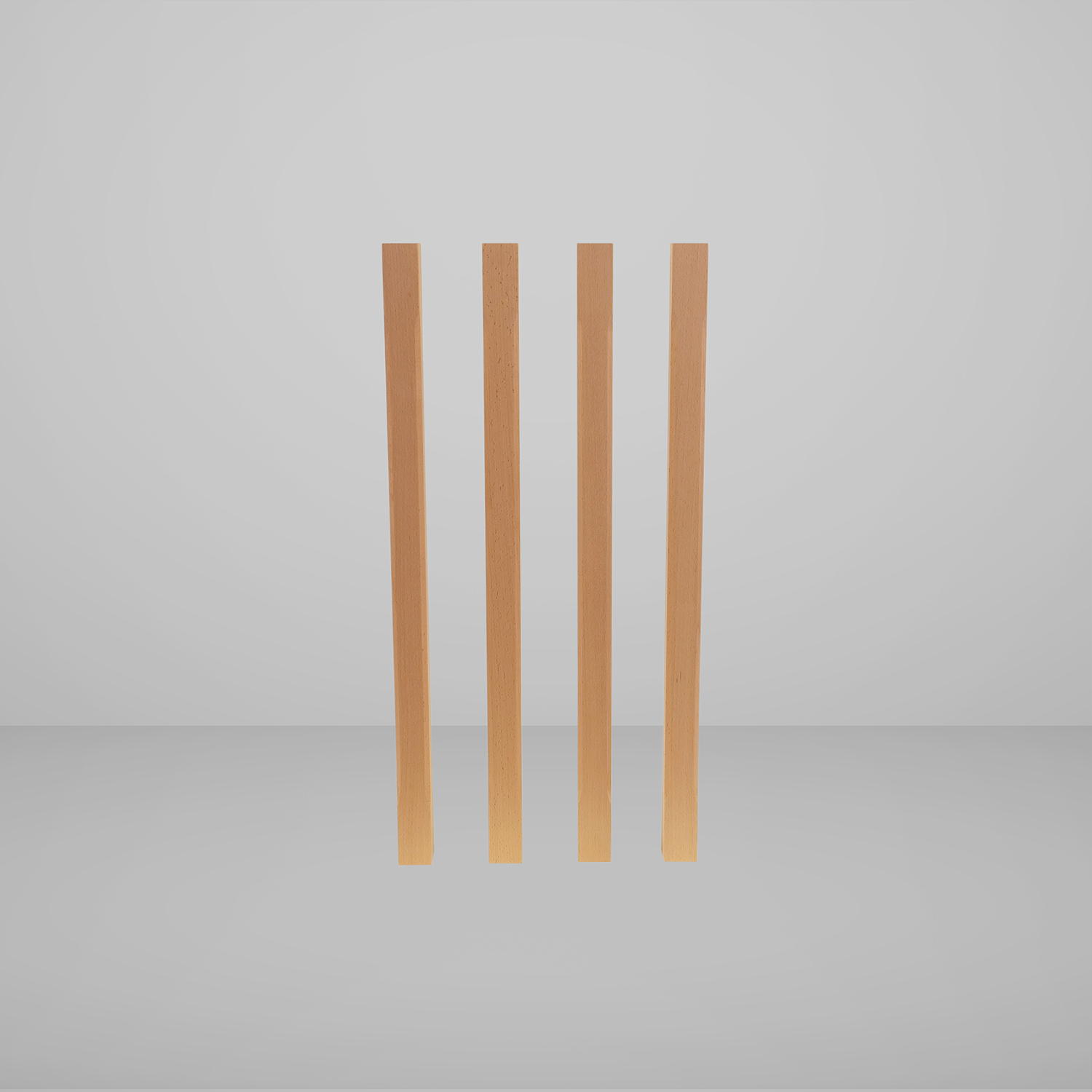 Räckespinnar Björklunden L:825, 4 pack obehandlad Obehandlad Bok, L: 825 mm